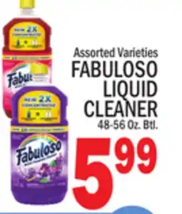 C Town FABULOSO LIQUID CLEANER offer