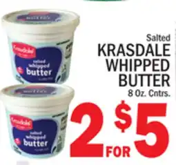 C Town KRASDALE WHIPPED BUTTER offer