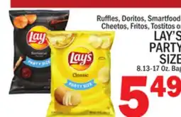 C Town LAY'S PARTY SIZE offer