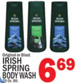C Town IRISH SPRING BODY WASH offer
