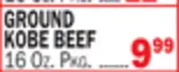 C Town GROUND KOBE BEEF offer