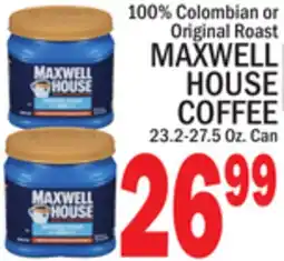 C Town MAXWELL HOUSE COFFEE offer