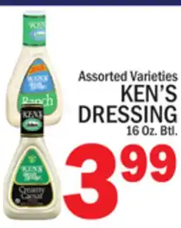 C Town KEN'S DRESSING offer