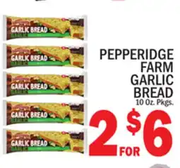 C Town PEPPERIDGE FARM GARLIC BREAD offer