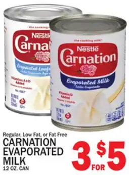 C Town CARNATION EVAPORATED MILK offer