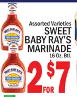 C Town SWEET BABY RAY'S MARINADE offer