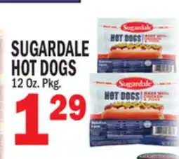 C Town SUGARDALE HOT DOGS offer