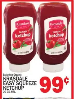C Town KRASDALE EASY SQUEEZE KETCHUP offer