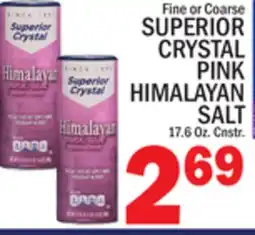 C Town SUPERIOR CRYSTAL PINK HIMALAYAN SALT offer