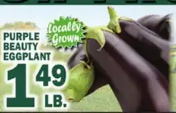 C Town PURPLE BEAUTY EGGPLANT offer