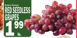 C Town RED SEEDLESS GRAPES offer