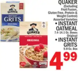 C Town QUAKER INSTANT OATMEAL offer