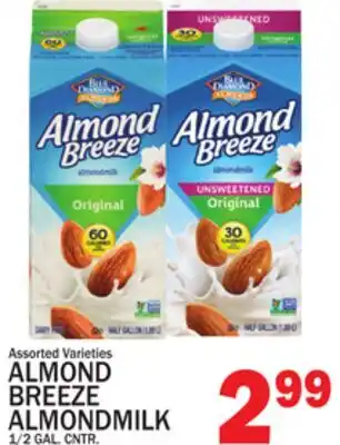 C Town ALMOND BREEZE ALMONDMILK offer