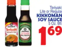 Bravo Supermarkets KIKKOMAN SOY SAUCE offer