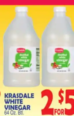 Bravo Supermarkets KRASDALE WHITE VINEGAR offer