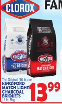 Bravo Supermarkets KINGSFORD MATCH LIGHT CHARCOAL BRIQUETS offer