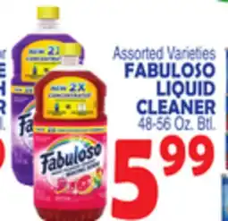 Bravo Supermarkets FABULOSO LIQUID CLEANER offer
