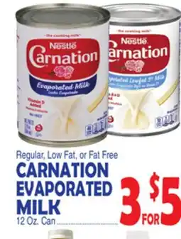 Bravo Supermarkets CARNATION EVAPORATED MILK offer