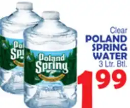 Bravo Supermarkets POLAND SPRING WATER offer