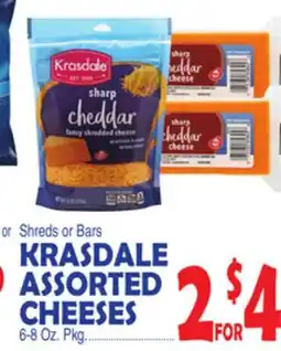 Bravo Supermarkets KRASDALE ASSORTED CHEESES offer