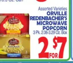 Bravo Supermarkets ORVILLE REDENBACHER'S MICROWAVE POPCORN offer