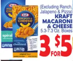Bravo Supermarkets KRAFT MACARONI & CHEESE offer