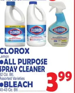 Bravo Supermarkets CLOROX offer