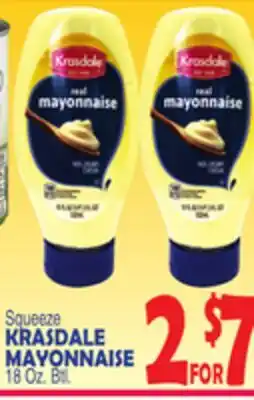 Bravo Supermarkets KRASDALE MAYONNAISE offer