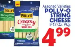 Bravo Supermarkets POLLY-O STRING CHEESE offer