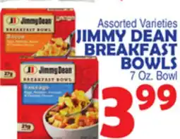 Bravo Supermarkets JIMMY DEAN BREAKFAST BOWLS offer