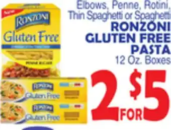 Bravo Supermarkets RONZONI GLUTEN FREE PASTA offer