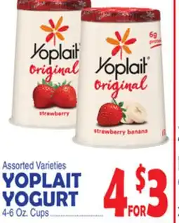 Bravo Supermarkets YOPLAIT YOGURT offer