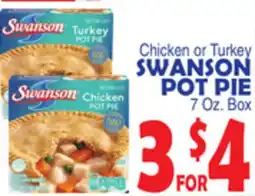 Bravo Supermarkets SWANSON POT PIE offer