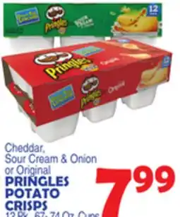 Bravo Supermarkets PRINGLES POTATO CRISPS offer