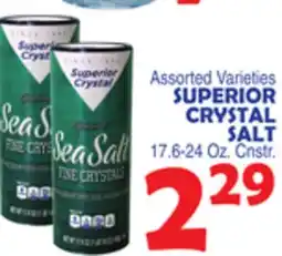 Bravo Supermarkets SUPERIOR CRYSTAL SALT offer
