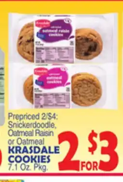 Bravo Supermarkets KRASDALE COOKIES offer