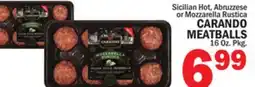 Bravo Supermarkets CARANDO MEATBALLS offer
