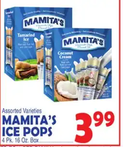 Bravo Supermarkets MAMITA'S ICE POPS offer