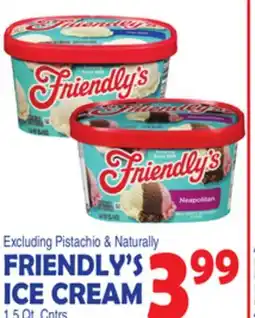 Bravo Supermarkets FRIENDLY'S ICE CREAM offer