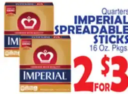 Bravo Supermarkets IMPERIAL SPREADABLE STICKS offer