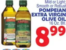 Bravo Supermarkets POMPEIAN EXTRA VIRGIN OLIVE OIL offer