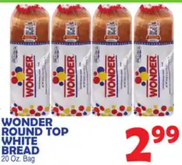 Bravo Supermarkets WONDER ROUND TOP WHITE BREAD offer