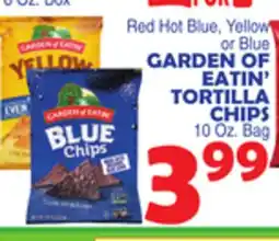Bravo Supermarkets GARDEN OF EATIN' TORTILLA CHIPS offer