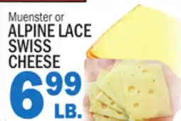 Bravo Supermarkets ALPINE LACE SWISS CHEESE offer