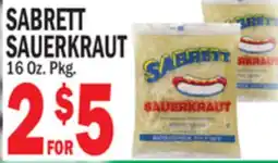 Bravo Supermarkets SABRETT SAUERKRAUT offer