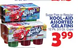 Bravo Supermarkets KOOL-AID ASSORTED GELATINS offer