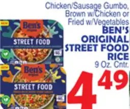 Bravo Supermarkets BEN'S ORIGINAL STREET FOOD RICE offer