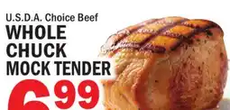 Bravo Supermarkets WHOLE CHUCK MOCK TENDER offer