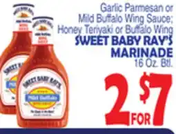 Bravo Supermarkets SWEET BABY RAY'S MARINADE offer