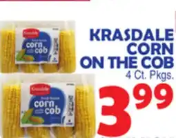 Bravo Supermarkets KRASDALE CORN ON THE COB offer